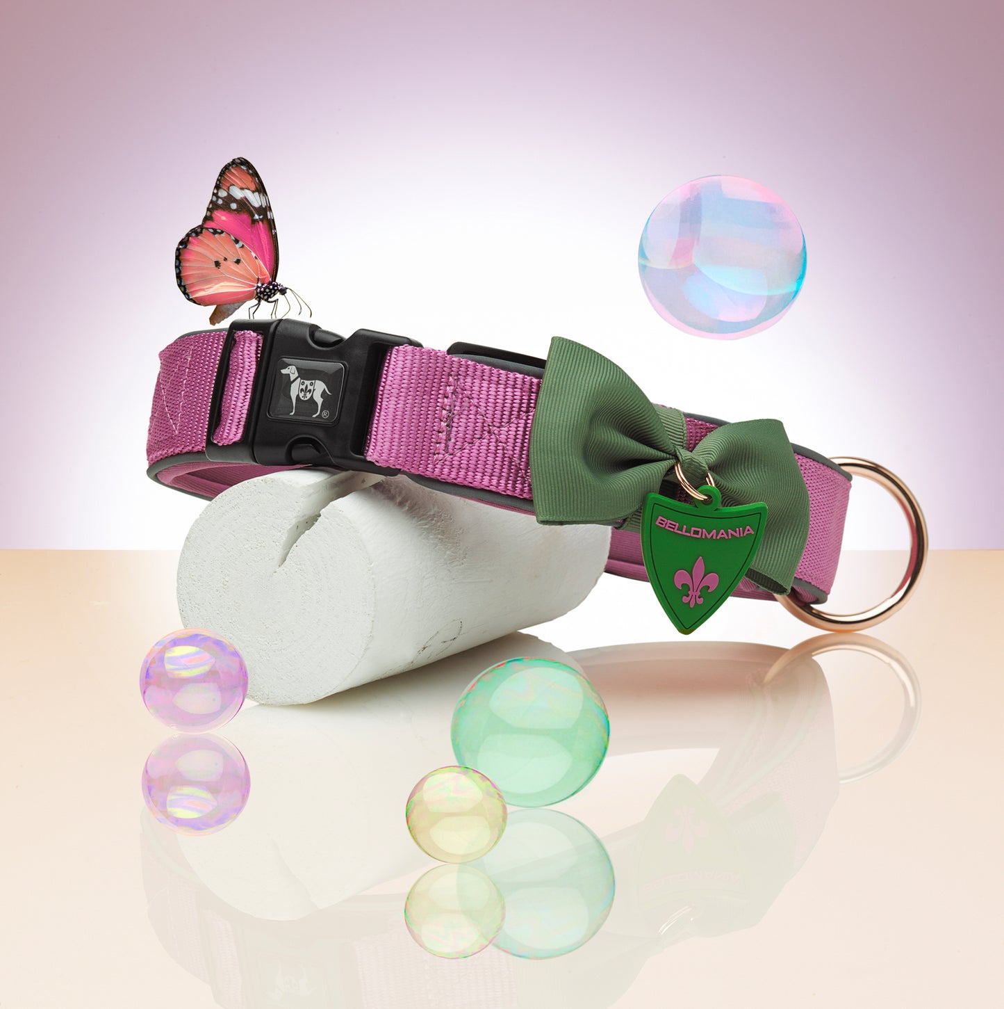 Neyla Neopren Halsband - Stilvolle Funktionalität in Lavendel