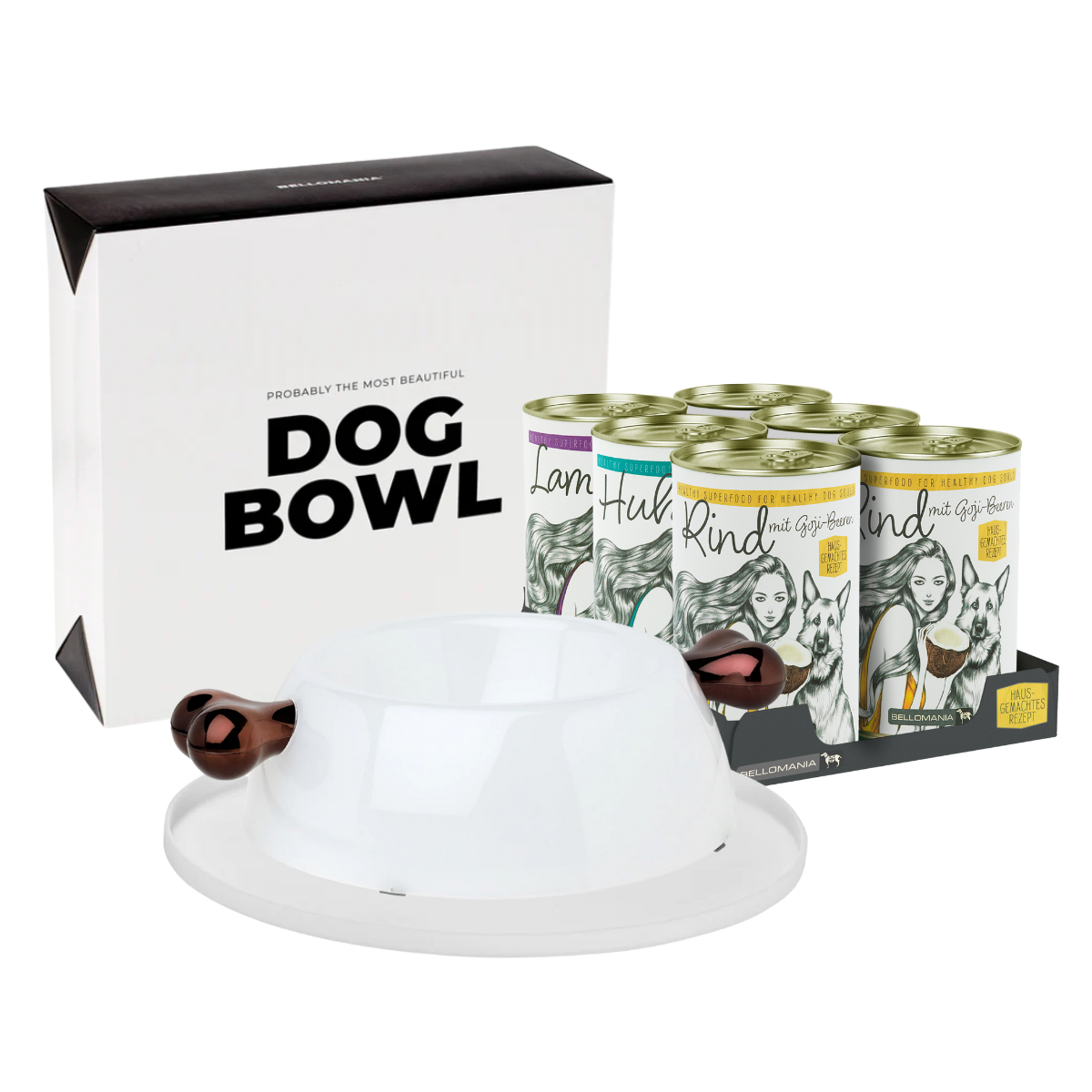 Exklusiv Bundle Atrium Transparent Ghost Hundenapf